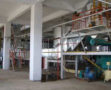 Cottonseed oil plant