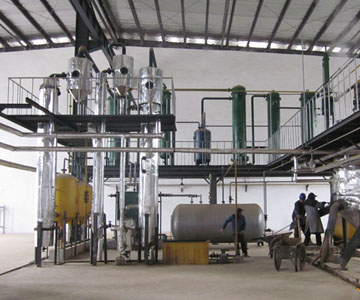 Sunflower Oil Refinery Plant