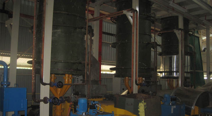 Palm oil processing machine